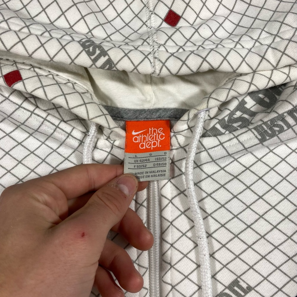00s Y2k AOP Nike Zip-Up Hoodie - Picture 4 of 9